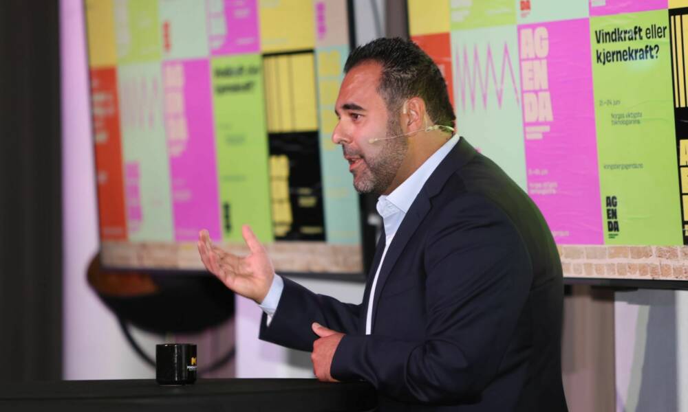 Masud Gharahkhani åpner Kongsberg Agenda